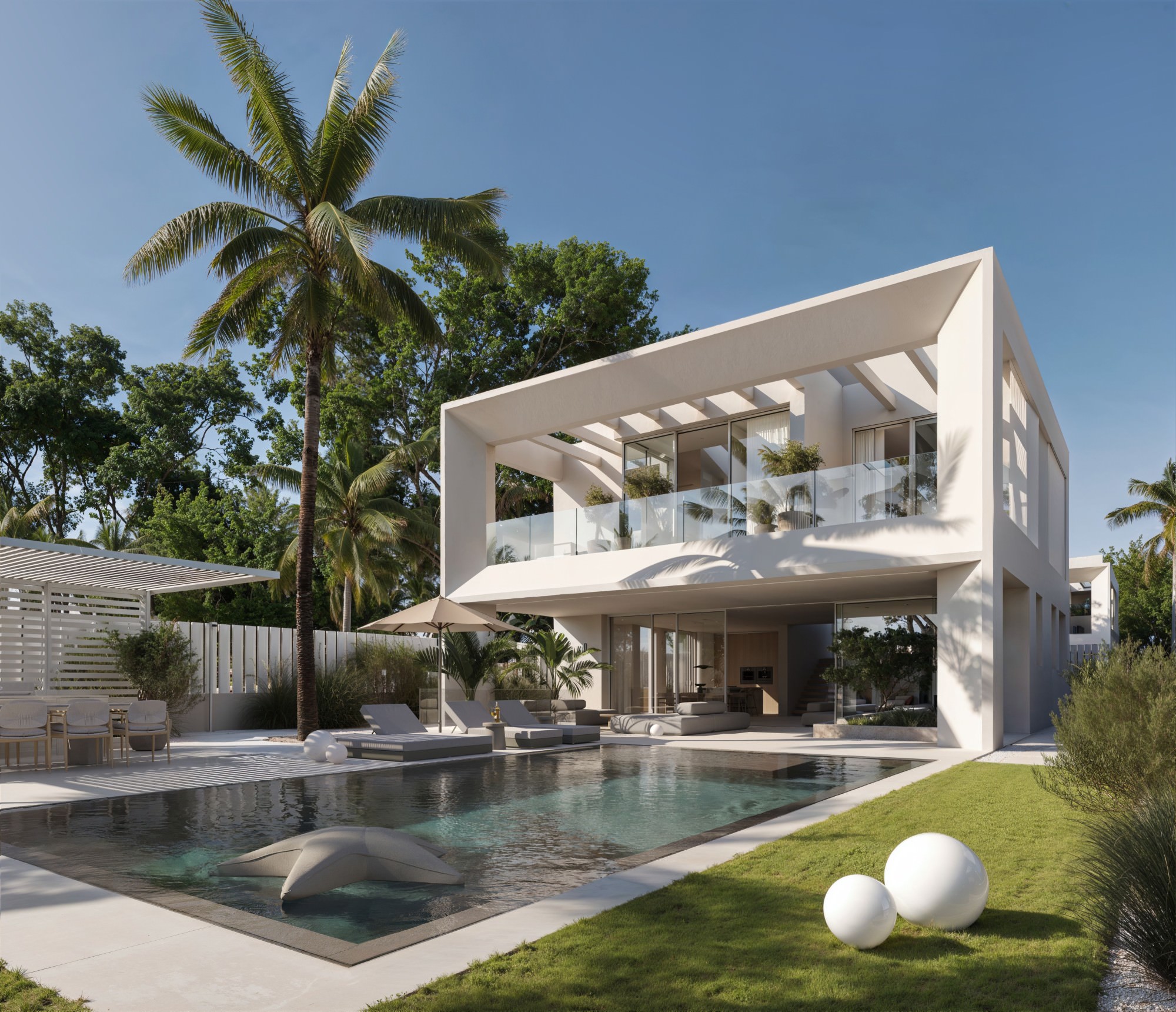 Villa ONE, Banusàna Marbella – exterior – interior design by YARD