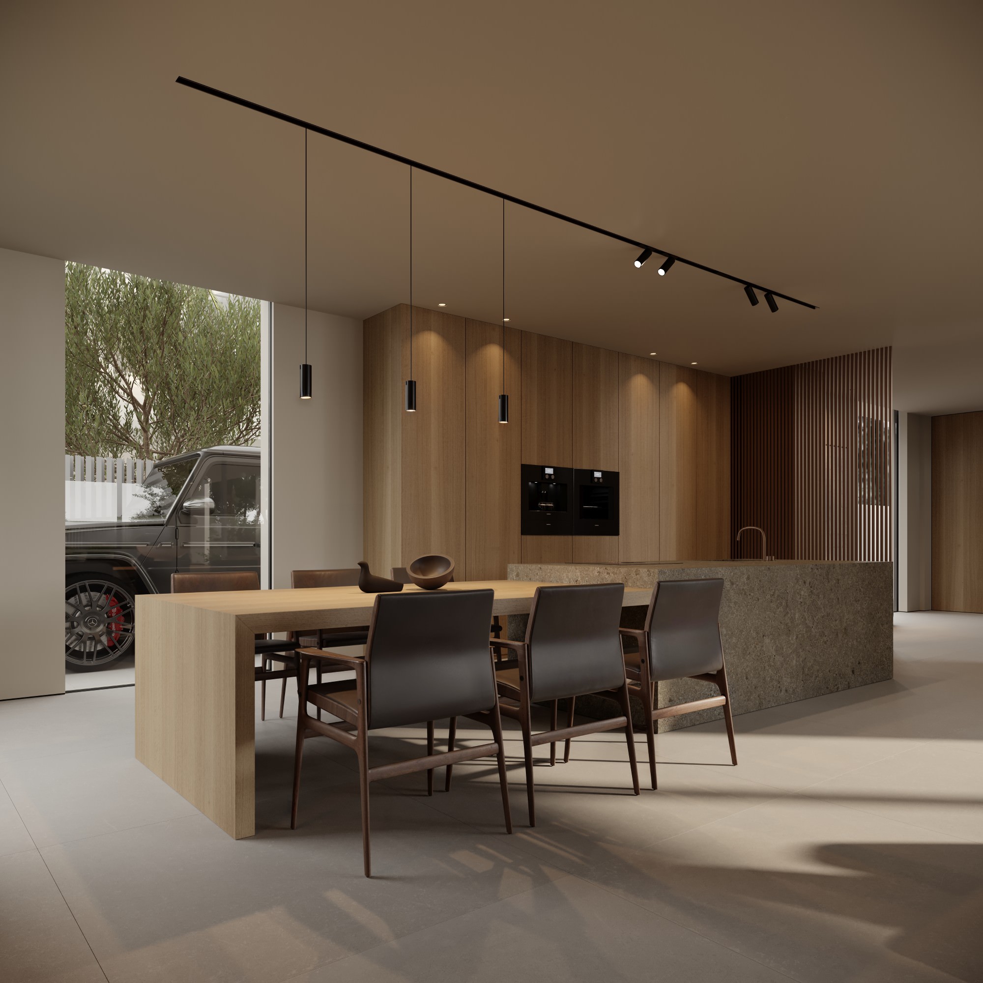 Villa FIVE, Banusàna Marbella – kitchen – interior design by YARD
