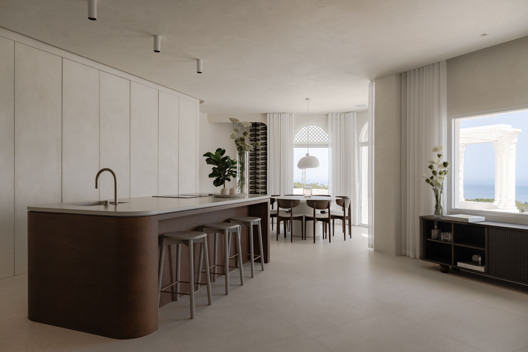OÍA Penthouse, Golden Mile Marbella – interior design by YARD